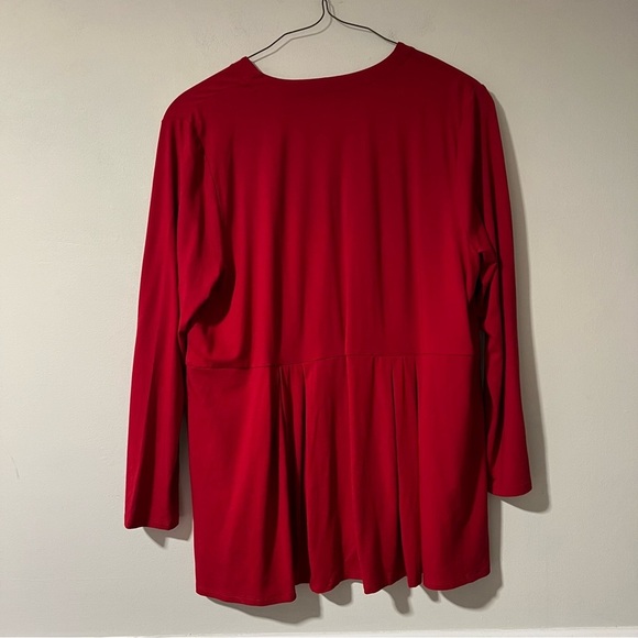 J.Jill Red Cardigan XL NWT - Picture 2 of 5